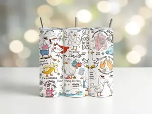 Funny Animal Skinny Tumbler 20oz, Sarcastic Cat Dog Raccoon Quotes Tumbler, Introvert Coffee Lover Gift