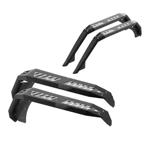 WOLFSTORM Front & Rear Fender Flares Kit for 2008-2017 Jeep Wrangler JK/JKU