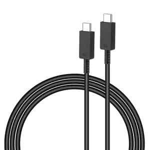 45W 5A USB Type C to Type C Fast Charging Cable, 1 Count PD 45W USB C Data Cable, Phone Accessories Compatible with Samsung Galaxy S20 S21 S22 S23 S24 Ultra Plus