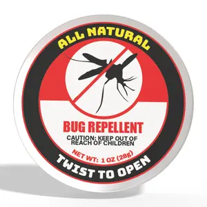 All Natural Bug Repellent Paste | Repels Mosquitos, Flies, Ticks, & Fleas | DEET Free & Contains Citronella | for All Skin Types