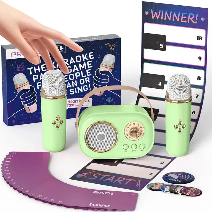 Green(2 Mics)+Board Game