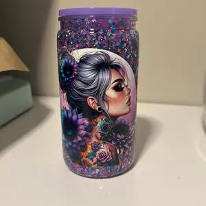 Snow globe tumbler