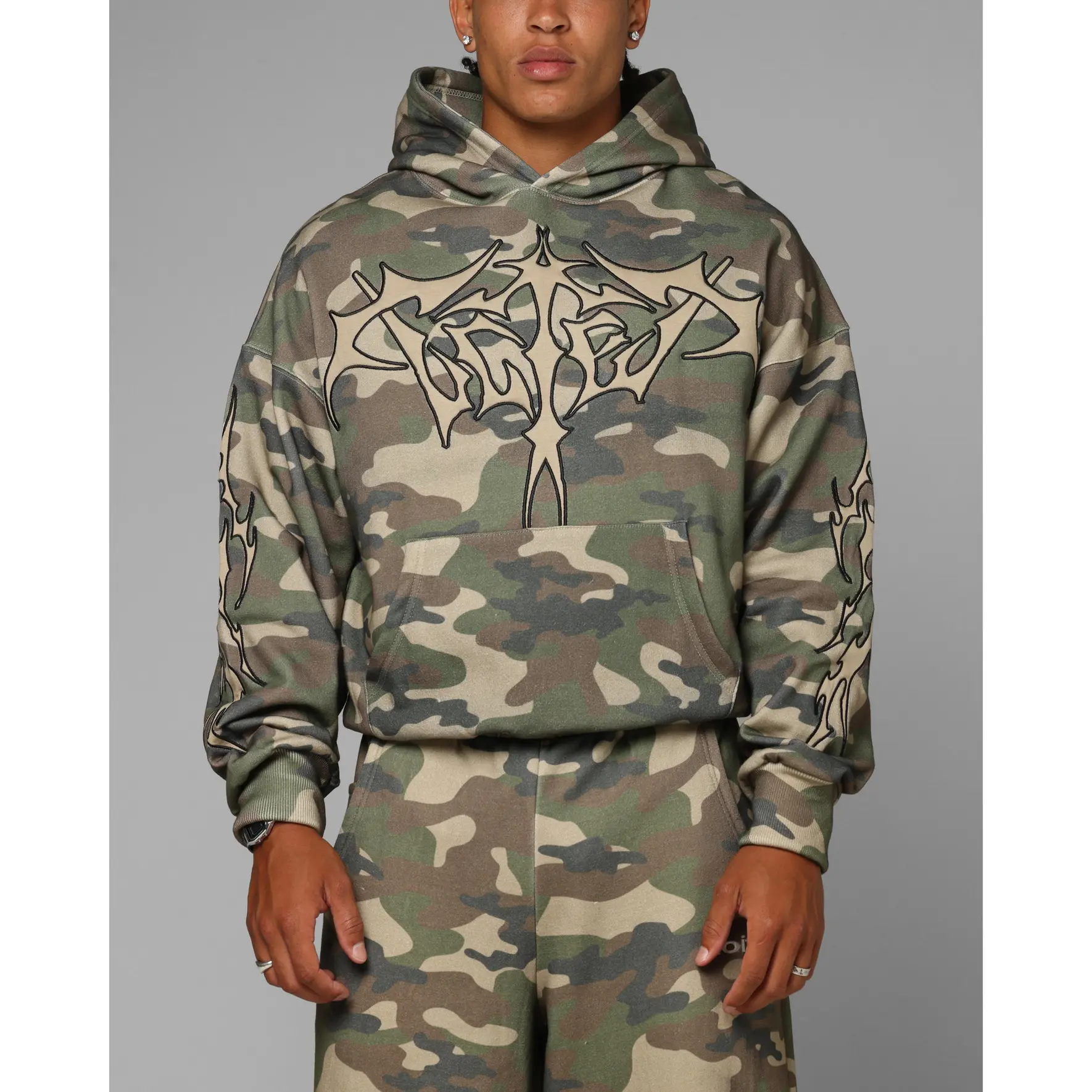 Loiter Silicone Hoodie Camo