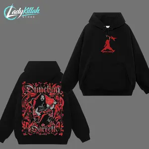 [LadyKillahStore] Pantera Dimebag Darrell Guitar Retro Unisex Acid Washed Hoodie T-Shirt #80 – 90s Records Rock Groove Metal Cotton Washed Tee, Groove Metal Rock Band Washed Shirt, Oversized Vintage Tee, Heavy Metal Merch, Gift for Rock Fans
