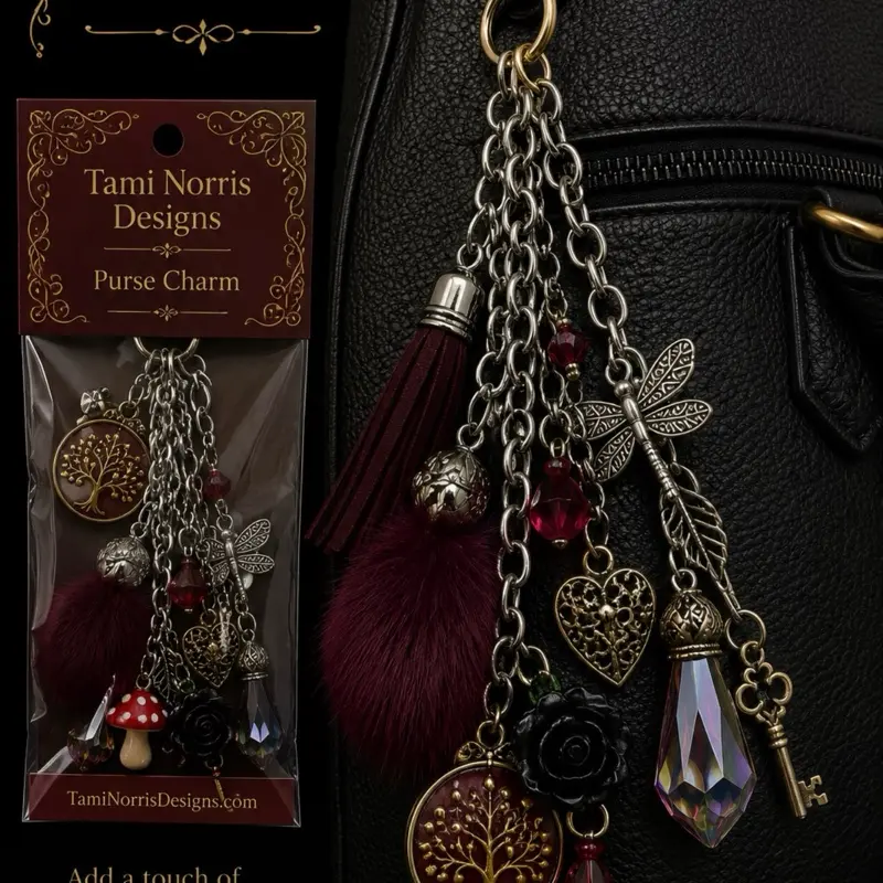 Handmade Purse Charms, Assorted Styles for Bag Decoration
