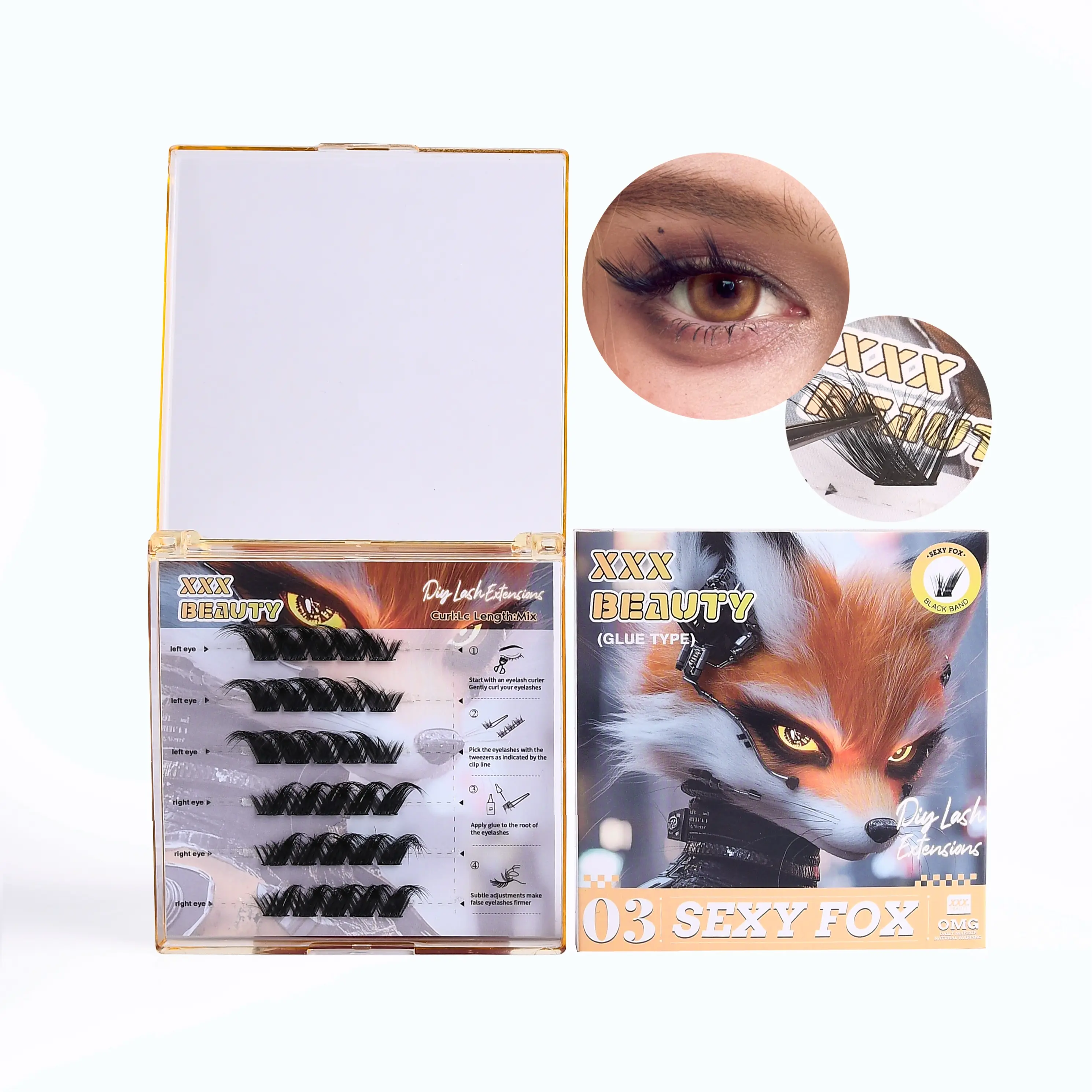 XXX Beauty 5D Handmade Eyelashes: Sexy Fox Style - TikTok Shop