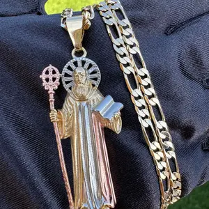 St Benedict Necklace 24” long Male Female Birthday Daily Engagement Anniversary
