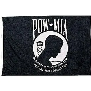 POW-MIA You Are Not Forgotten Outdoors Flag, 2' x 3'