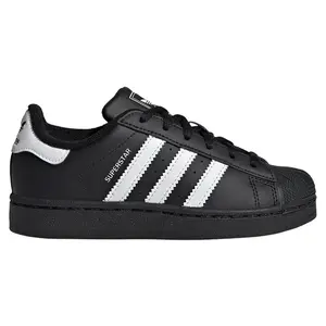 adidas Superstar II Core Black Cloud White (PS) (kids) by StockX