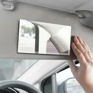 Car Sun Visor High-definition Mirror Car Stainless Auto Sun-Shading Visor HD Mirrors styling Auto Interior universal Mirror