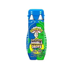 Warheads Double Drops Blue Raspberry Green Apple