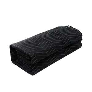 fathersdaygift VEVOR Sound Dampening Blanket, 96x 80, Extra Large Studio Grommeted Soundproof Blanket with Grommets, Light Blocker for Door Acoustic Noise Blocking Blanket Studio Sound Absorption Sheet, Black