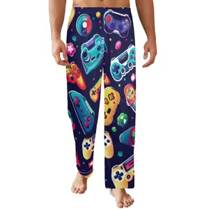Funny Video Game Weapon Gamer Men's Pajama Trousers without Pockets (Sets 02)