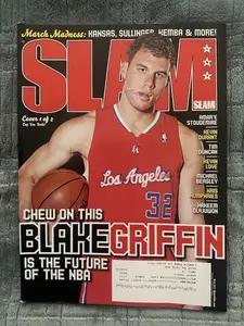 2011 May Slam Magazine Poster Print Blake Griffin Los Angeles Clippers w/Kevin Durant Poster