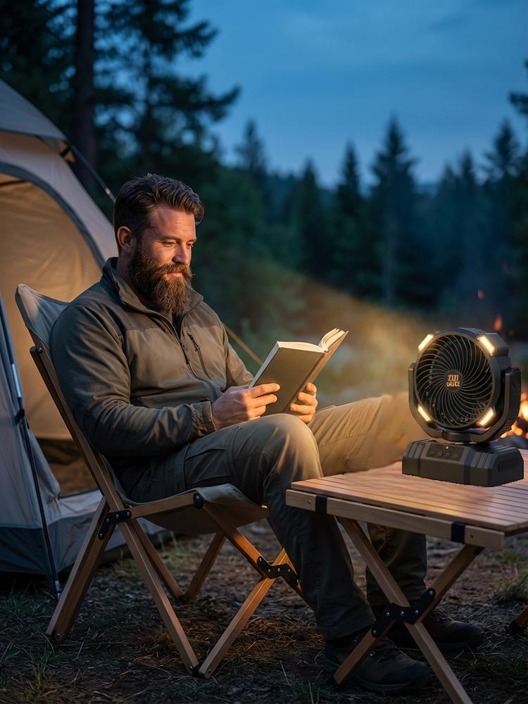 Zizi Sauce Portable LED Camping Fan 10000mAh Rechargeable 8.7-Inch Ultra Quiet Foldable Stand Compact Lightweight 3 Speed Settings for Outdoor Activities Operated Fan for CampingPortable Rechargeable Multifunction Fan battery fan rechargeable fan Zizi Sauce Portable LED Camping Fan 10000mAh Rechargeable 8.7-Inch Ultra Quiet Foldable Stand Compact Lightweight 3 Speed Settings for Outdoor Activities Operated Fan for CampingPortable Rechargeable Multifunction Fan battery fan rechargeable fan