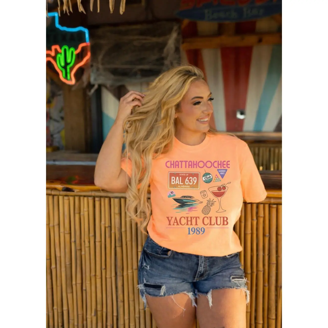 Chattahoochee Yacht Club Comfort Colors Tee