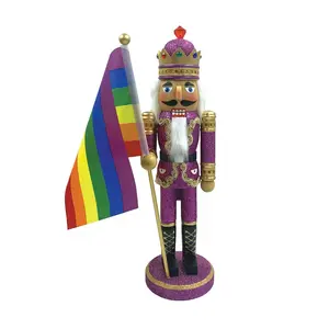 Santa's Workshop Inc. 14"H Pride Nutcracker