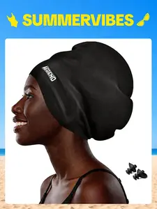 Extra Large Swim Cap for Braids and Dreadlocks - Swimming Cap for Women Long Hair Adult Swim Cap for Long Thick Curly Hair Keep Your Hair Dry summervibes