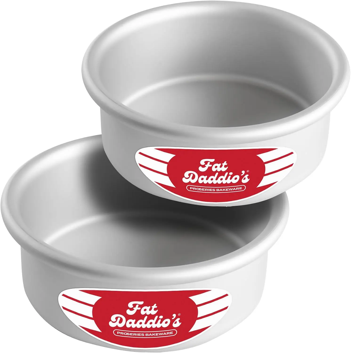 Fat Daddio's Anodized Aluminum Round Cake Pans - All Sizes Fat Daddio's Anodized Aluminum Round Cake Pans - All Sizes