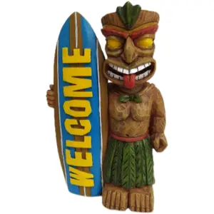 Outdoor Totem Surfboard Decoration – Garden Ornament