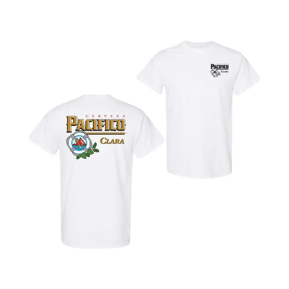 Pacifico Clara Beer T-Shirt – Classic Logo Graphic Tee, Refreshing Mexican Beer Shirt, Summer Beach Style, Cerveza Pacifico Gift for Beer Lovers