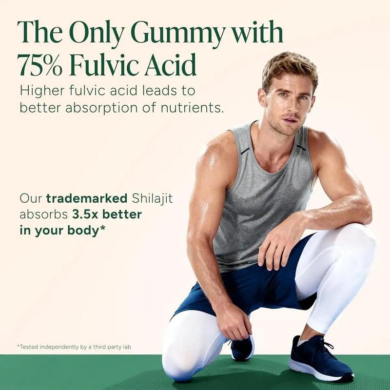 Root Labs Alpha 10-in-1 Shilajit Gummies 4000 mg| Holiday Gift-Ready| Energy, Stamina & Focus| Zero Sugar| KSM-66 Ashwagandha, Tongkat Ali, Maca| Vegan| 60 Count