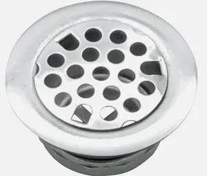 Duplex Flat Top Strainer Stainless Steel with Removable Flat Drainer 1-7/8-2-1 Inch Drainage Solution for Efficient Flow