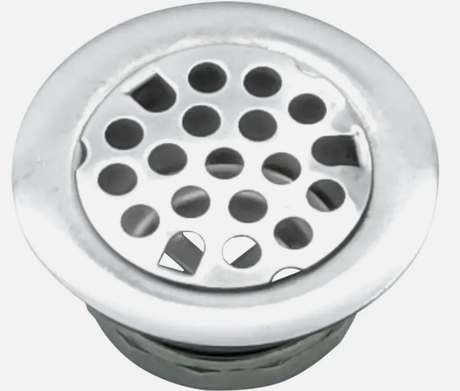 Duplex Flat Top Strainer Stainless Steel with Removable Flat Drainer 1-7/8-2-1 Inch Drainage Solution for Efficient Flow