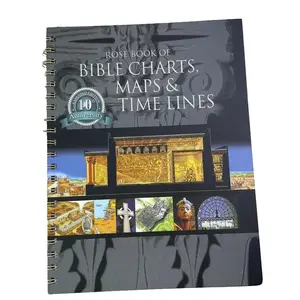 Rose Publishing Rose Book of Bible Charts Maps & Time Lines 10th Anniversary Edition Reproducible Perfect for Bible Study, Visual Aids, Learning Tools, Bible Study Materials