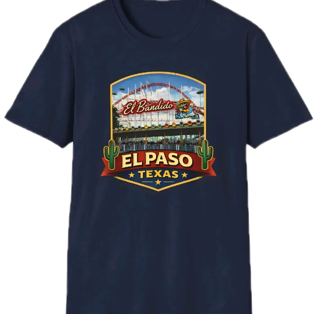 El Paso, TX Vintage El Bandido TShirt unisex fit