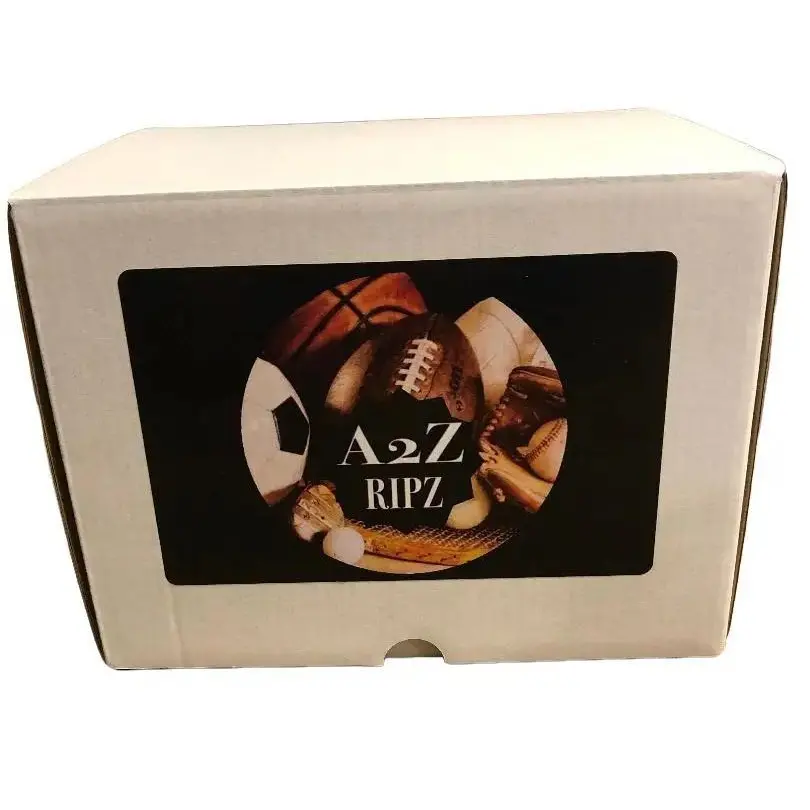 A2Z SIGNED MINI HELMET BOX PLUS TRADING CARDS