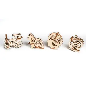 UGears U-Fidgets Tribiks (4 pcs) (Wooden material/Games)