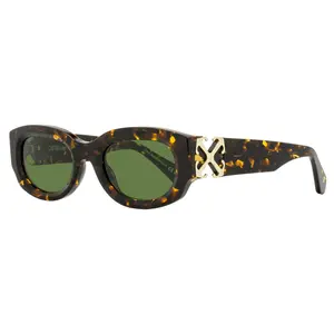 Off-White Oval Palmer Sunglasses OERI14E 6055 Havana 52mm