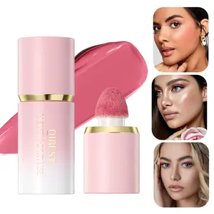 Delicate Powder Blush Makeup Moisturizing Smooth Application Natural Finish