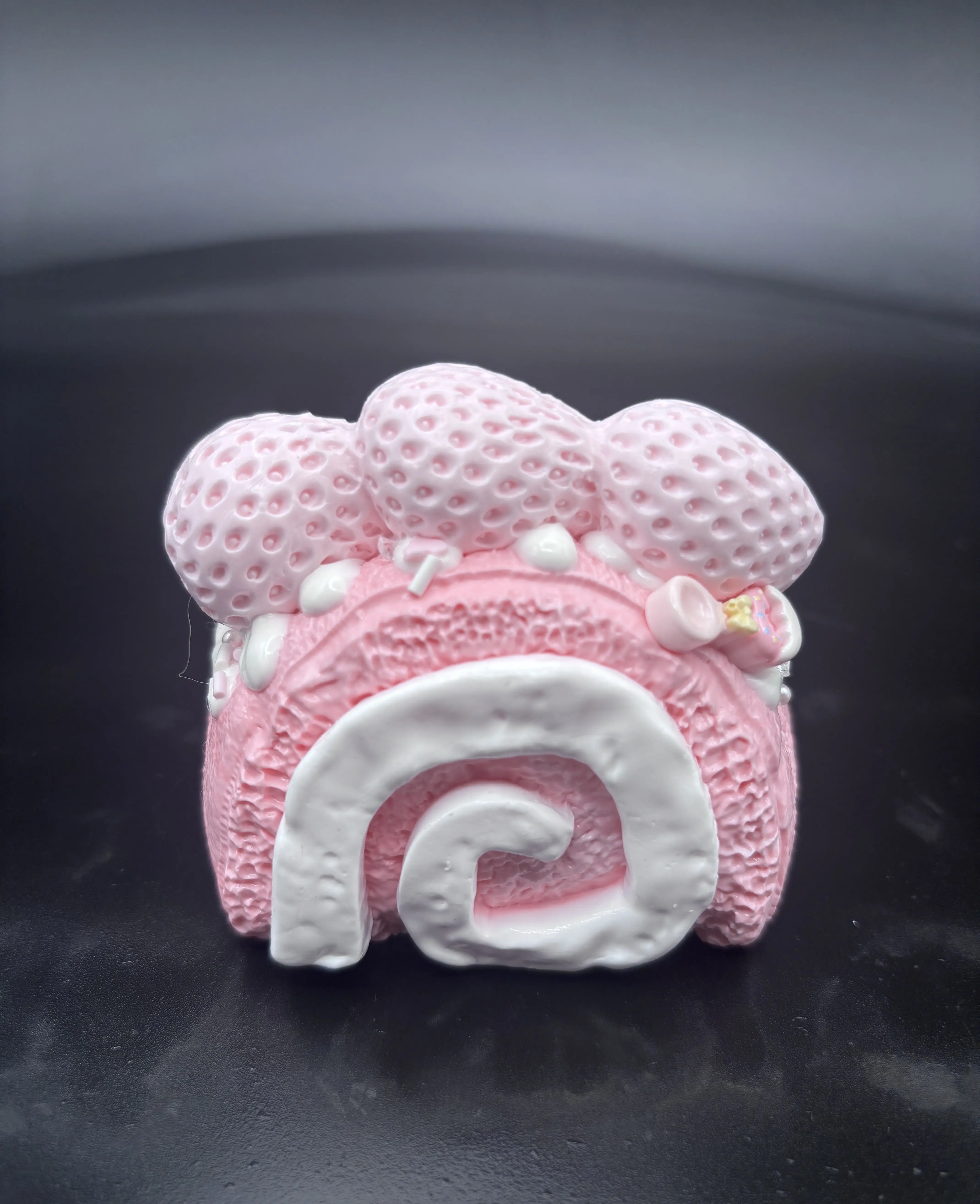 Strawberry Cake Roll Food Squishies Toy