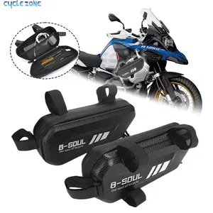 Bicycle Rack Compact Storage Bag Eva Waterproof Front Frame Pannier, Bike Side Box Electric Bicycle Rear Seat Hanging Organizer