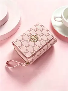 Women's Short Wallet, Fashionable Versatile M-Shape Coin Purse, Ideal for Daily Use, Stylish and Practical Accessory