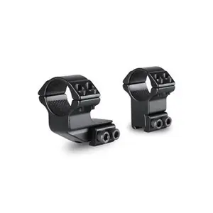 212 MAIN Telescopic Aluminum 1 in. Dovetail High Extension Sport Optics Mount, Black - 2-Piece