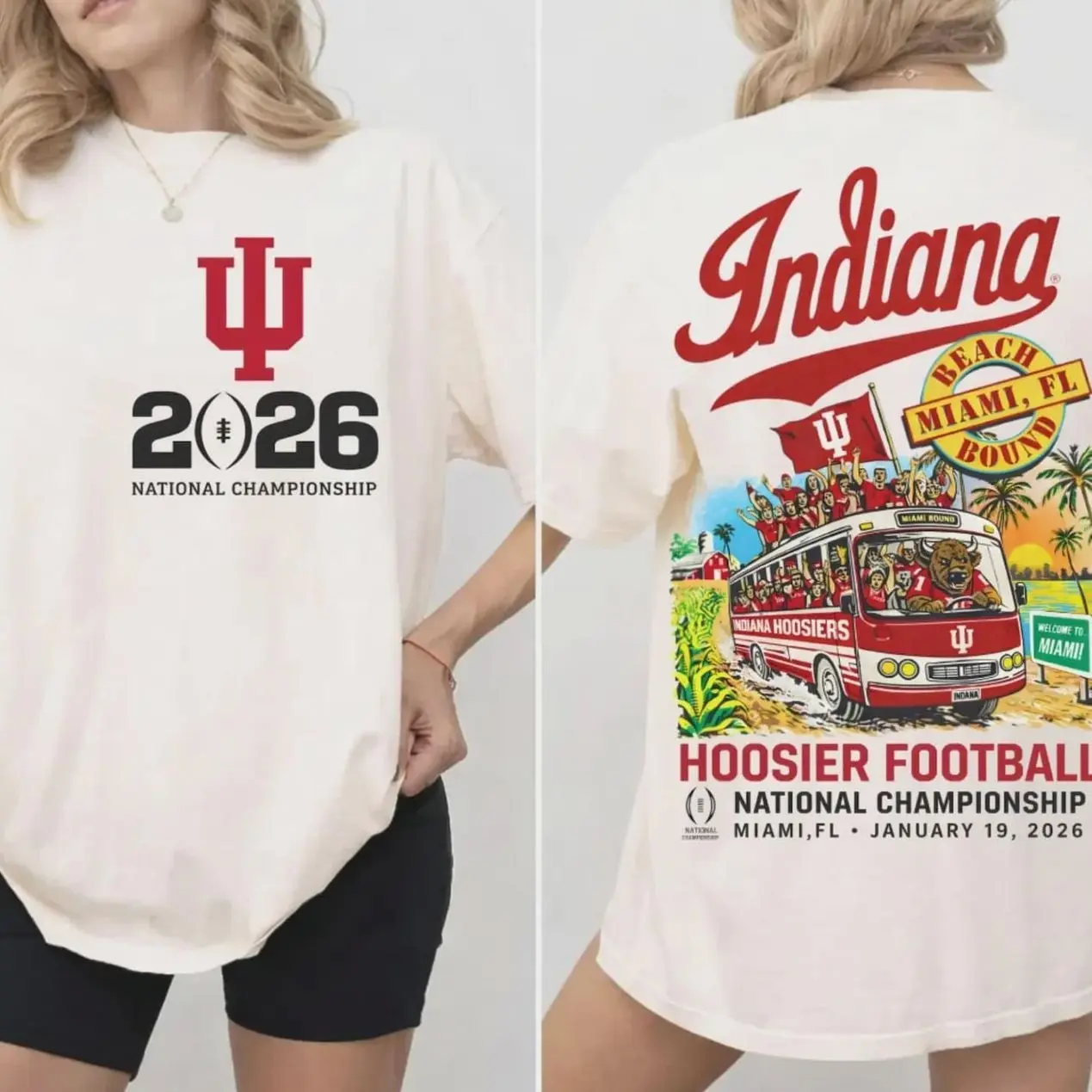 Comfort Colors Indiana Hoosiers National Championship 2026 shirt U4PK0