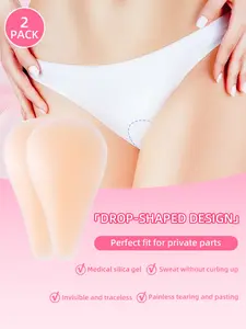 Women Silicone Underwear Pads, Comfortable & Reusable Design, Perfect for Daily Wear, Sports & Travel Essentials, Solid Style