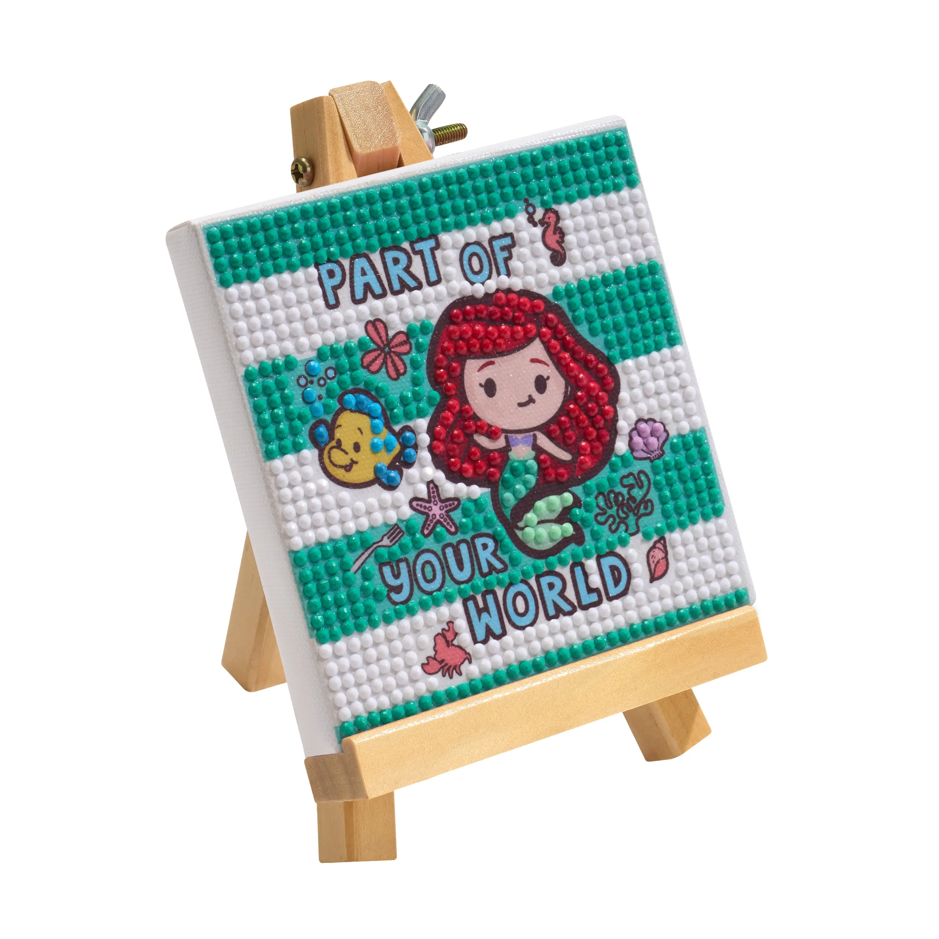 Diamond Art Club® Mini Easels - Part of Your World Diamond Painting Kit