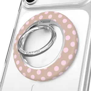 Brown Sugar Polka Dot MagSafe Grip Ring