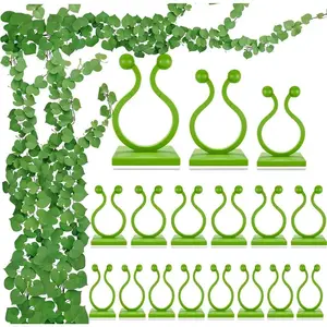 110Pcs Wall Plant Clips for Climbing Plants - Plant Vine Wall Clips Plant Climbing Wall Clips for Plant Vines Plant Hooks