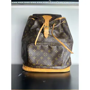 Pre-owned Canvas Backpacks Louis Vuitton Monogram Montsouris GM Backpack