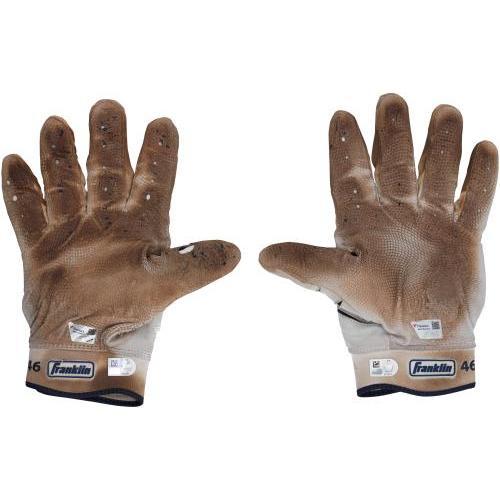 Paul Goldschmidt New York Yankees Game-Used White Franklin Batting Gloves vs. San Diego Padres on May 7, 2025 - Fanatics Authentic Certified