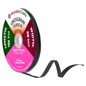 Grosgrain Ribbon for Gift Wrapping Crafts DIY Hair Ribbons - Bulk Fabric Ribbon for Wedding Ribbon Party Décor