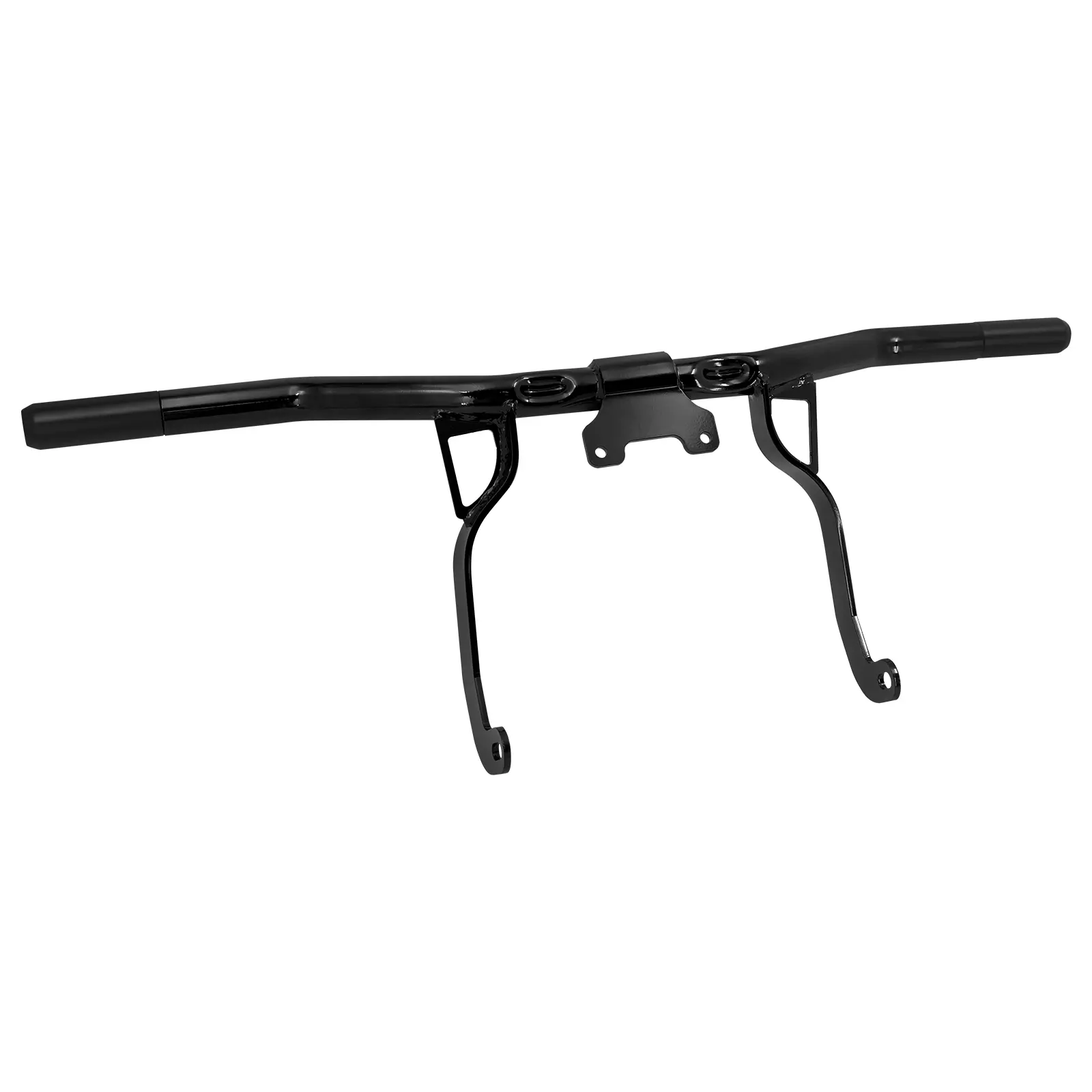 Mactions Solid Iron Engine Guard Crash Bar for Harley Touring Motorcycle Models (2014-2023)