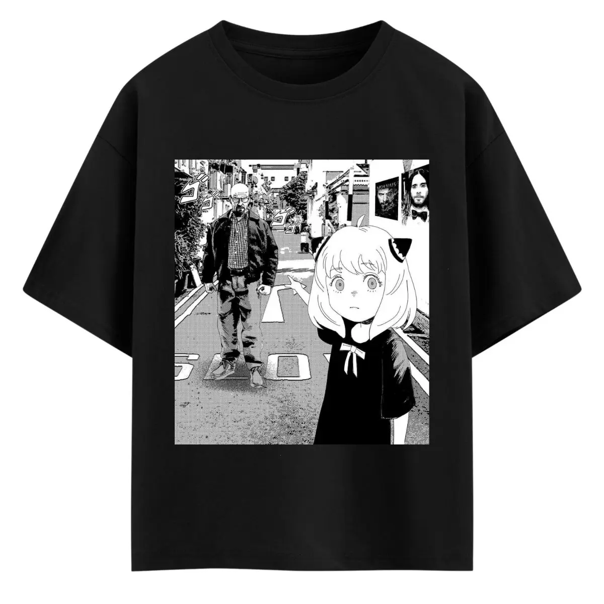 Spy × Family T-shirt & Sweatshirt, Funny Anya x White Graphic Tee, Y2k Vintage Oversized Unisex Streetwear, Anime Gifts for Him Her
