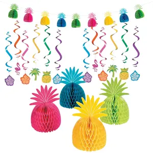 Bright Luau Decorating Kit - 17 Pc.