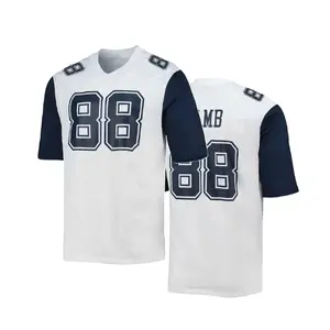 Men's baseball suit LAMB football jersey #88 mesh comfortable sports star, v-neck jersey